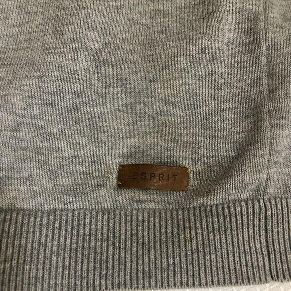 Esprit Men's Sweater Vest Gray Size XL - Picture 7 of 8